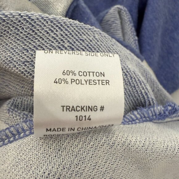 Rockets of Awesome Blue Shark Patrol Raglan Crew Neck Long Sleeve Sweatshirt Top - Picture 6 of 6